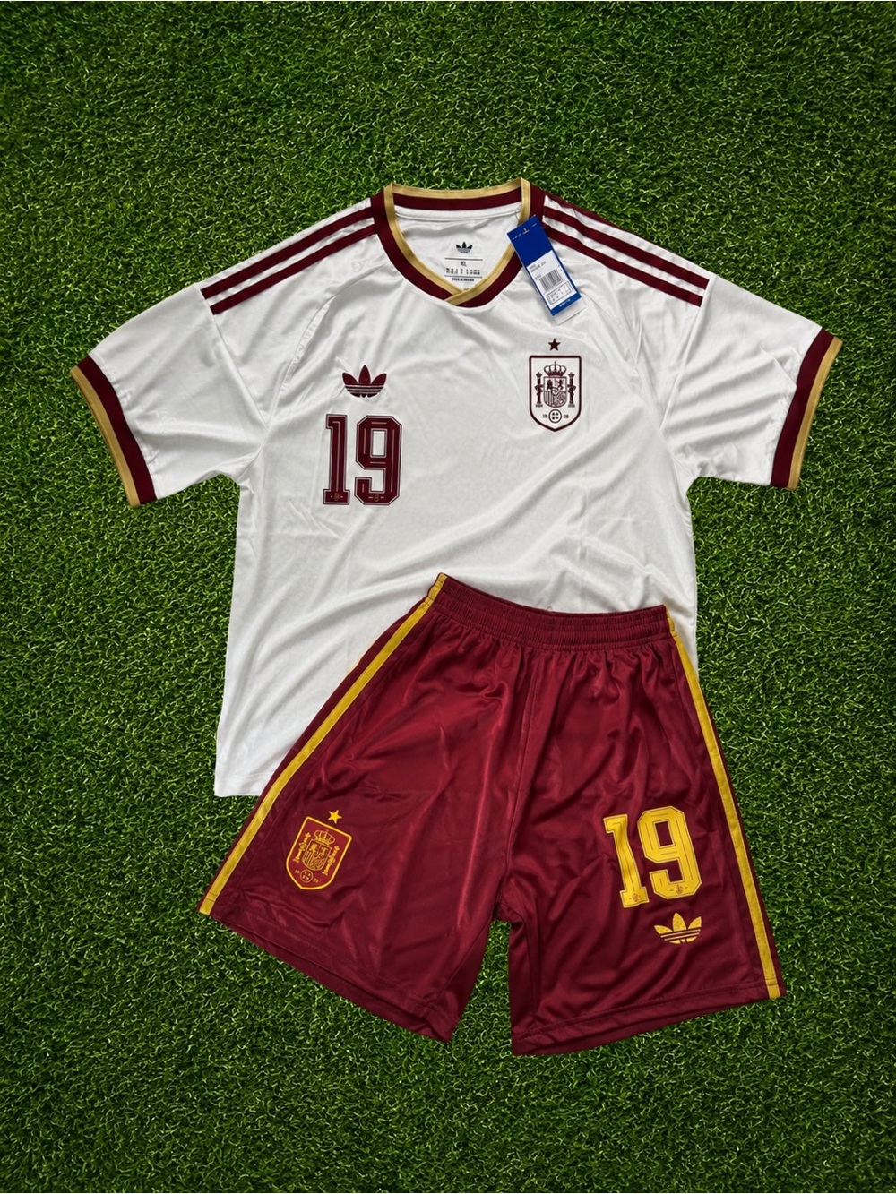 Set Lamine Yamal 19 Spain Soccer Kit